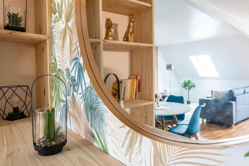 Apartamento La Belle Echappee Parisienne - Gare - Hyper Centre Les Mureaux Exterior foto
