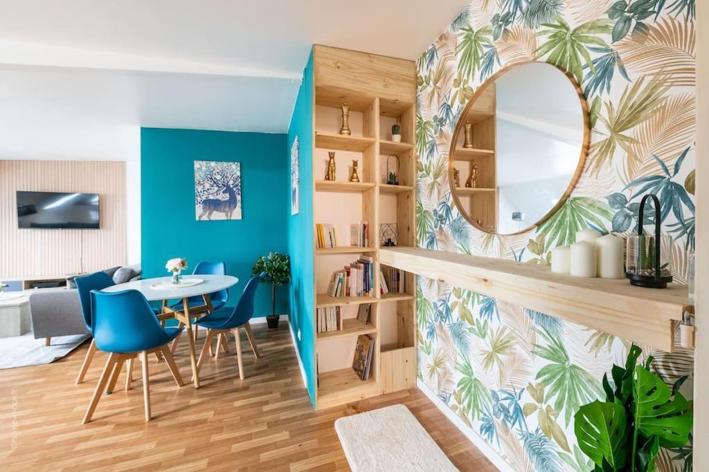 Apartamento La Belle Echappee Parisienne - Gare - Hyper Centre Les Mureaux Exterior foto